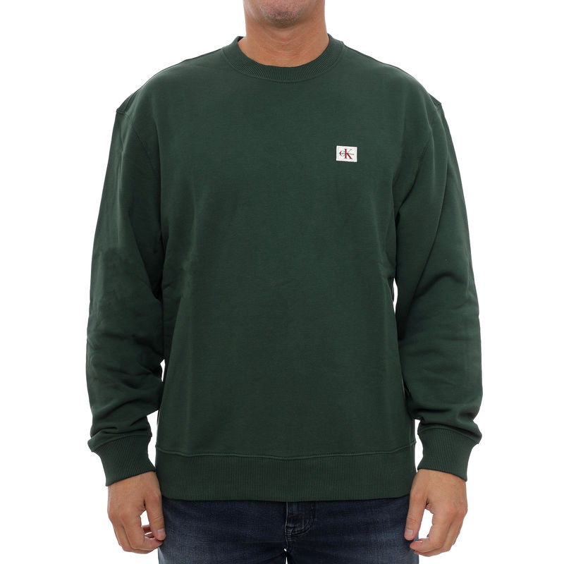 Muški duks Calvin Klein Ls eu badge 350terry cn swtshrt