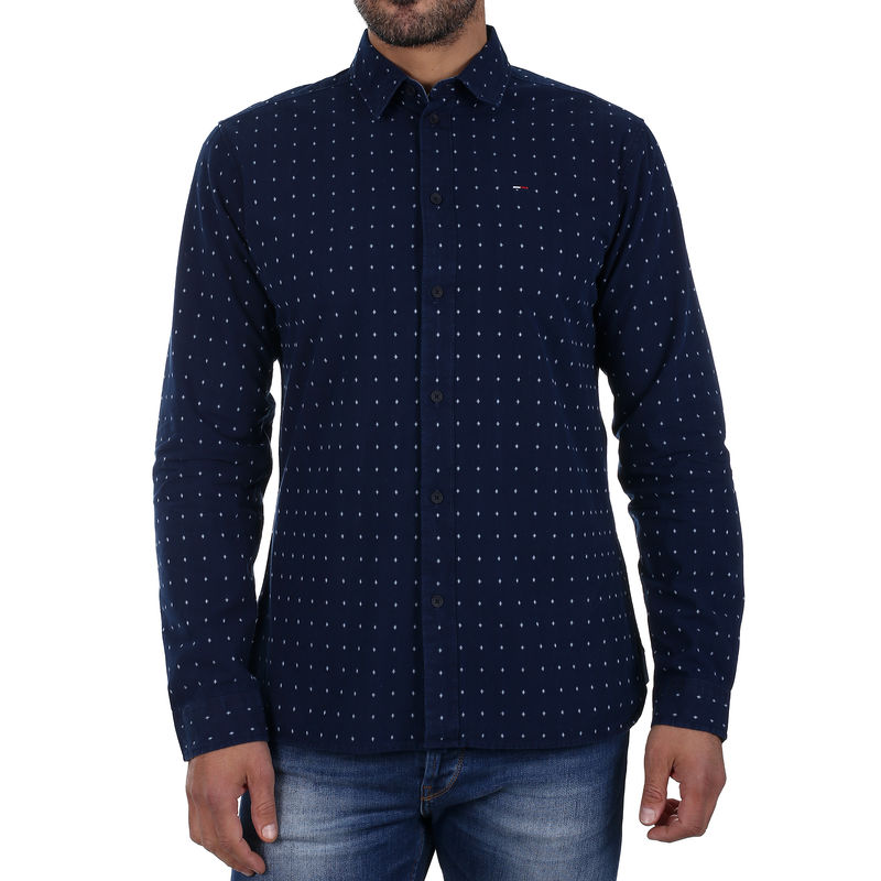 Muška košulja Tommy Hilfiger TJM INDIGO CHECK SHIRT