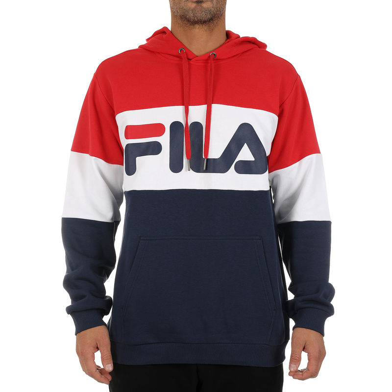 Muški duks Fila MEN NIGHT BLOCKED HOODY