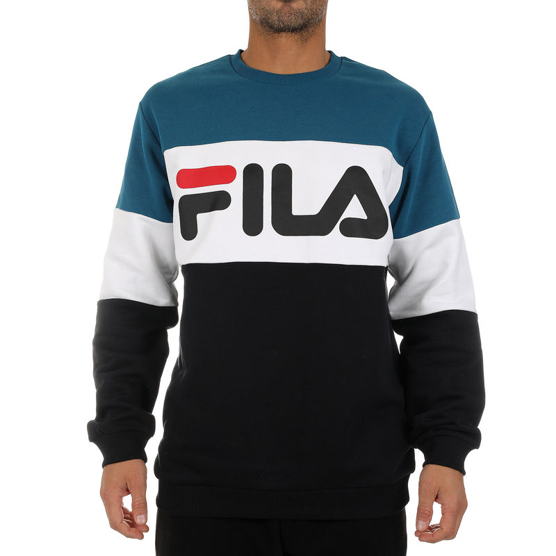 Muški duks Fila MEN STRAIGHT BLOCKED CREW