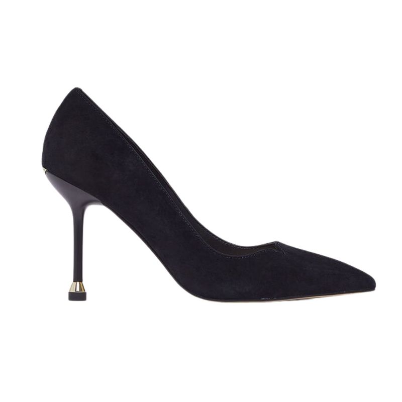 Ženske cipele sa štiklom Liu Jo My demi 04 - decollete kid suede black