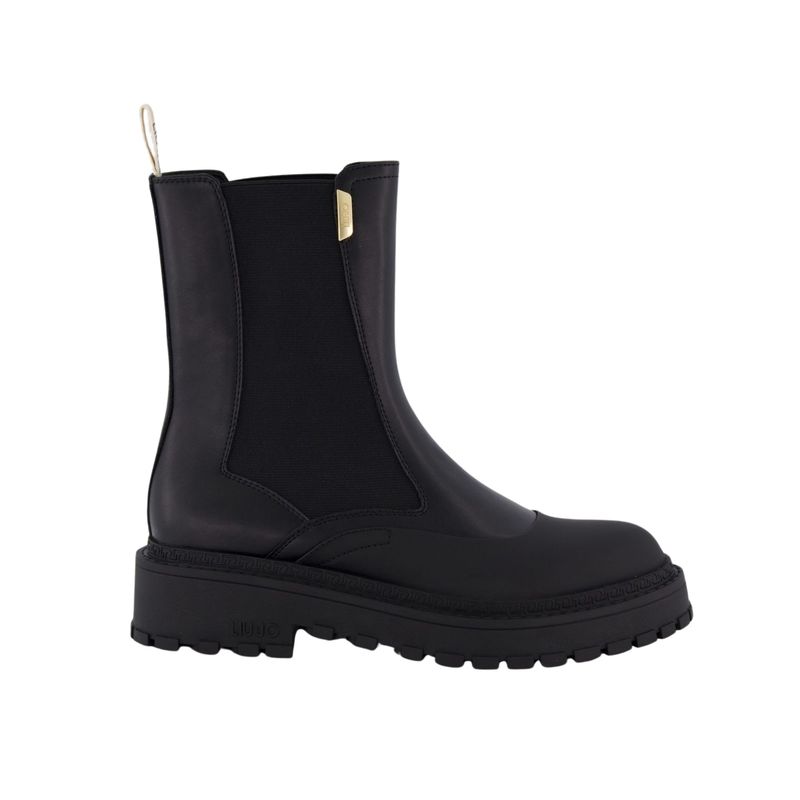 Ženske čizme Liu Jo Rumi 47 - ankle boot calf leather/rubber black
