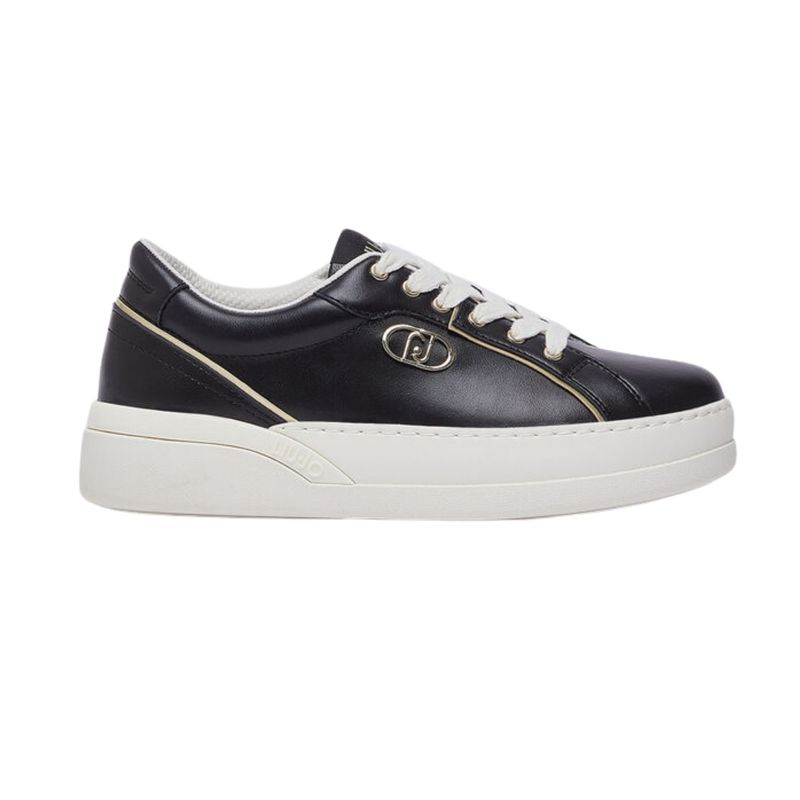 Ženske patike Liu Jo Lena 01 - sneaker calf black