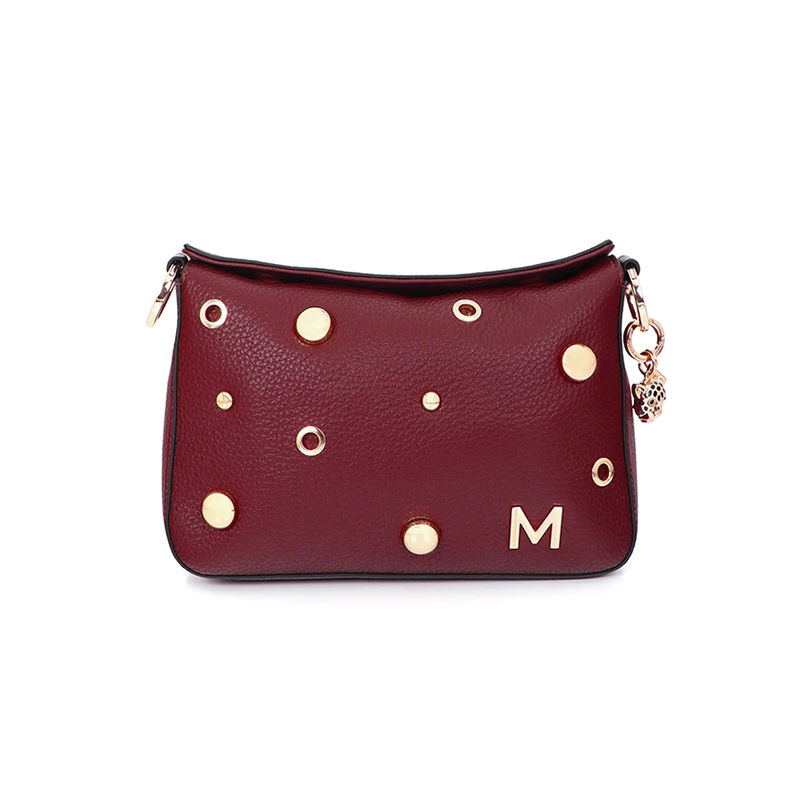 Ženska torba Maite Studded faux leather crossbody bag