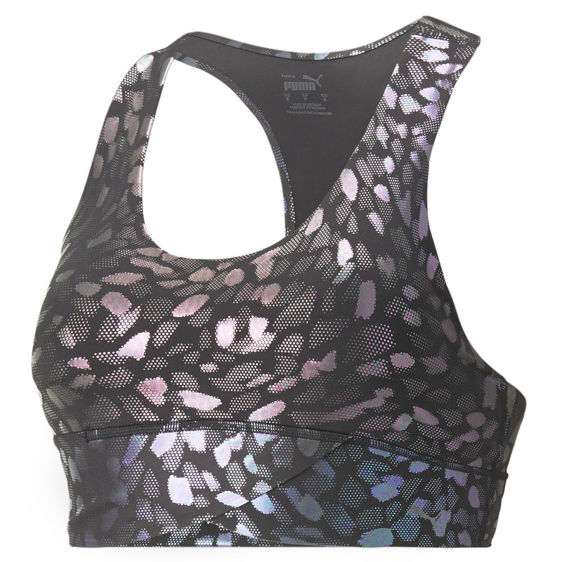 Ženski top Puma Mid Impact FOREVER Luxe ELLAVATE Graphic Bra