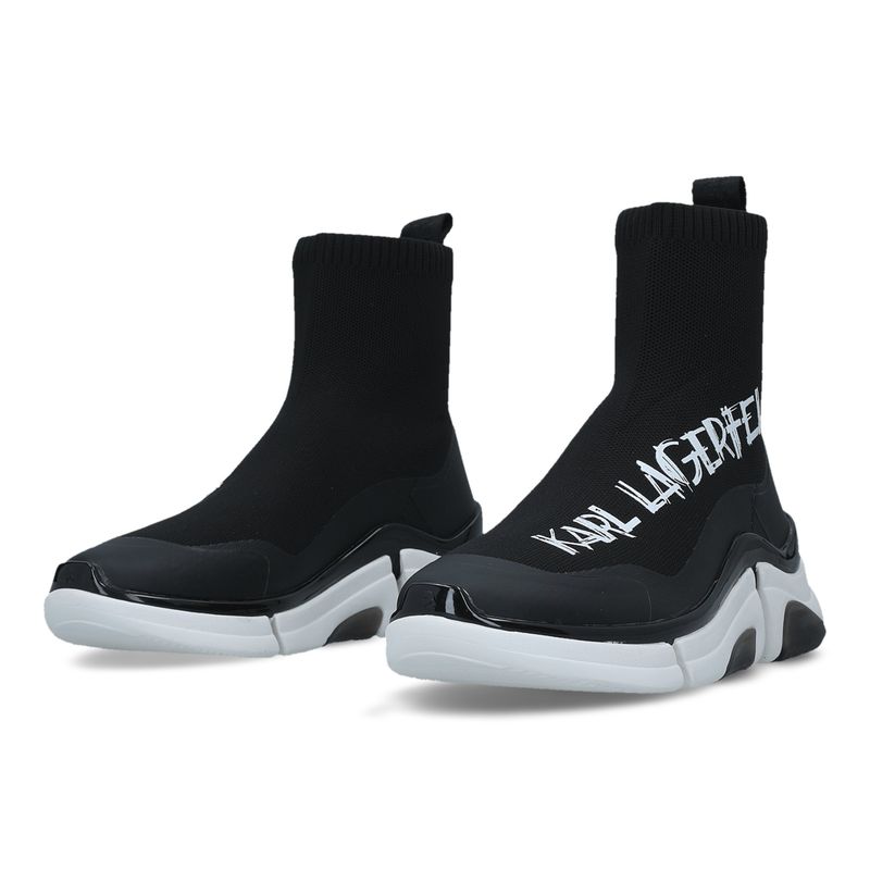 Mu ke patike KARL LAGERFELD ART DECO KNIT SOCK BOOT