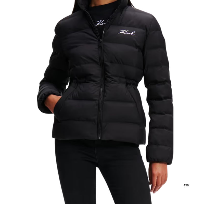 Ženska jakna Karl Lagerfeld Lightweight puffer jacket