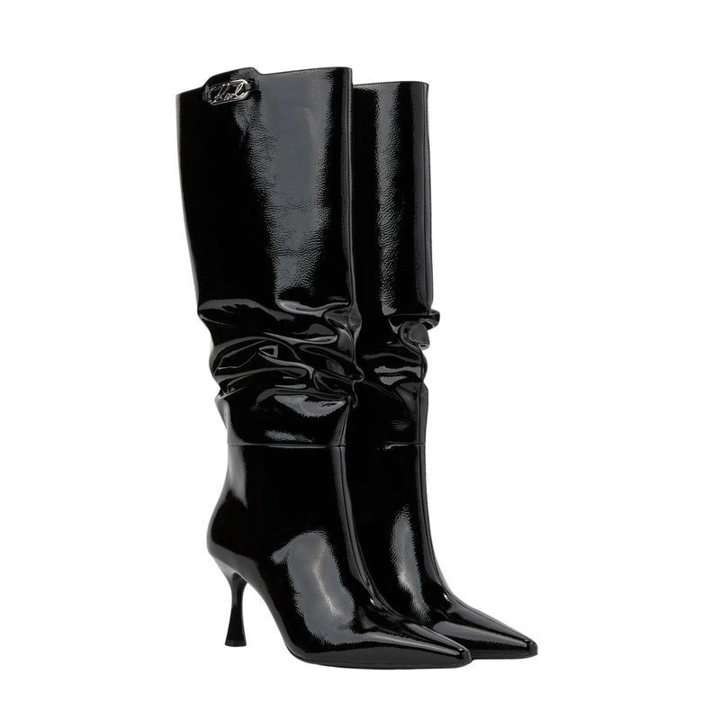 Ženske čizme Karl Lagerfeld klarice slouch boot