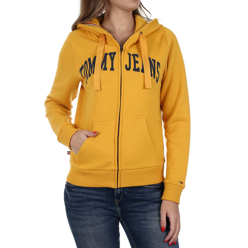 Ženski duks Tommy Hilfiger TJW LOGO ZIP HOODIE