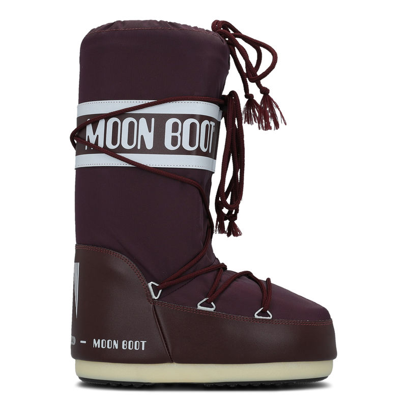 Unisex vodootporne čizme Moon Boot NYLON BURGUNDY