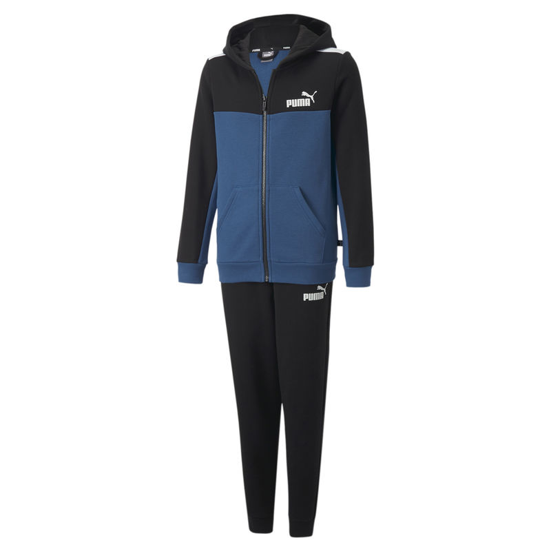 Dečija trenerka Puma ESS+ BLOCK HOODED SUIT FL B