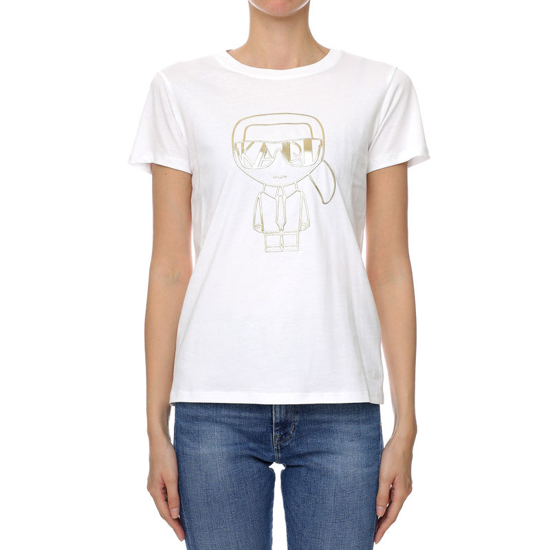 Ženska majica Karl Lagerfeld IKONIK ART DECO T-SHIRT
