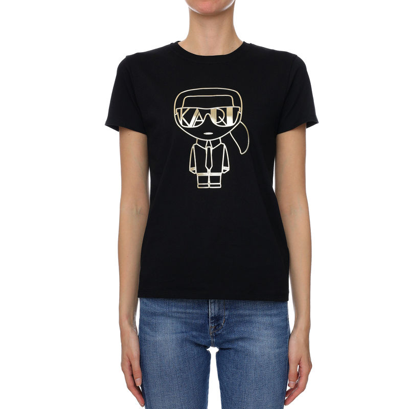 Ženska majica Karl Lagerfeld IKONIK ART DECO T-SHIRT