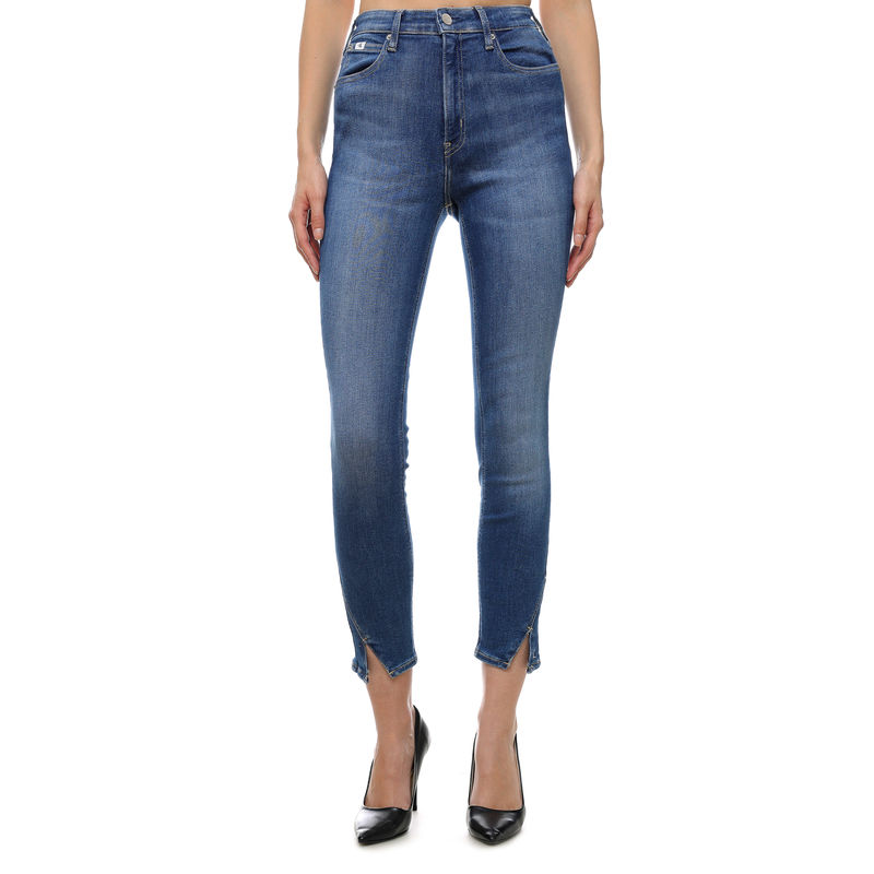 Ženske farmerke Calvin Klein HIGH RISE SKINNY ANKLE