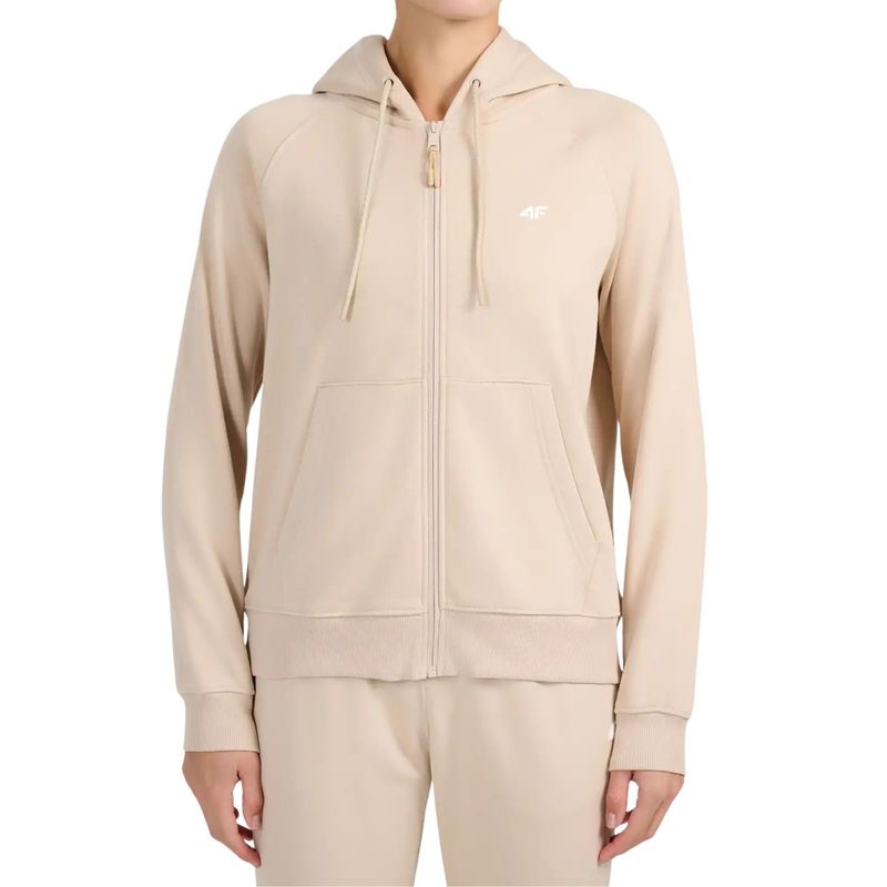 Ženski duks sa zipom 4f Sweatshirt f2673