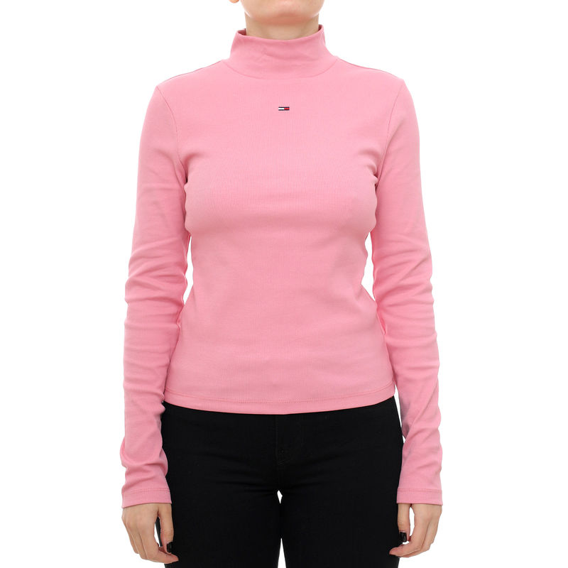 Ženska majica dugih rukava Tommy Hilfiger Tjw essential mock neck