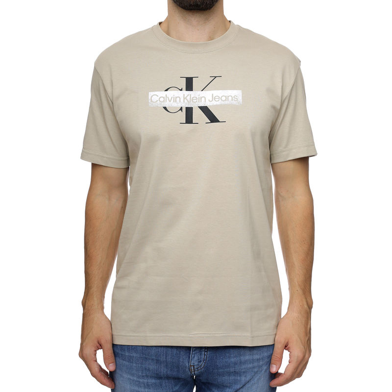 Muška majica Calvin Klein Monologo Stencil