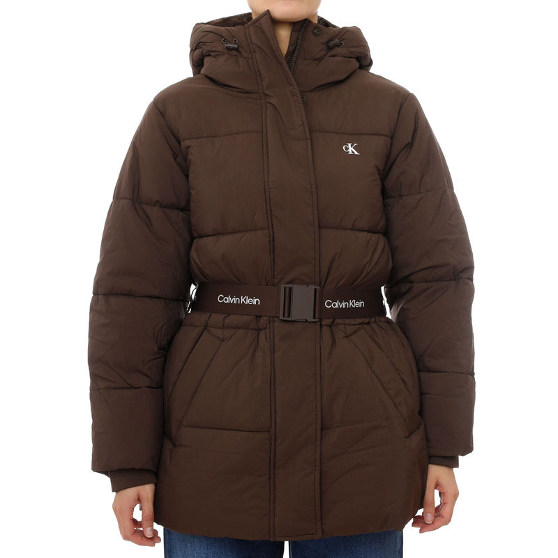 Ženska jakna Calvin Klein Belted midweight puffer