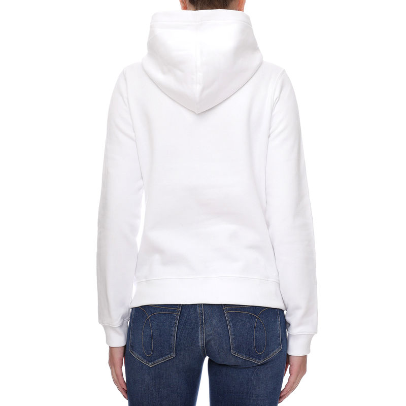 enski duks Calvin Klein GLITTER MONOGRAM HOODIE