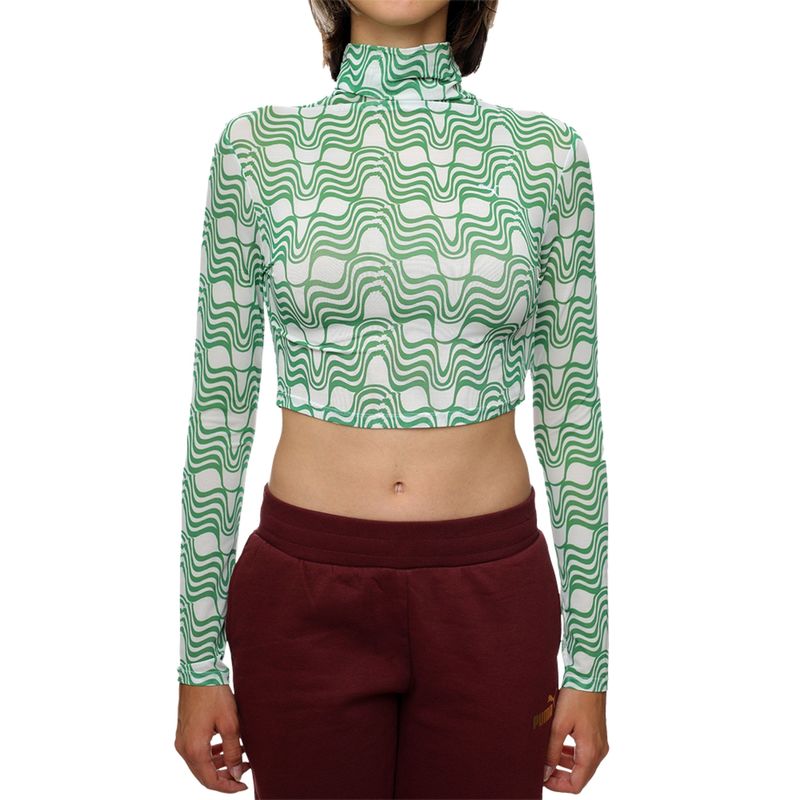 Ženski duks Puma Ice cat see through longsleeve