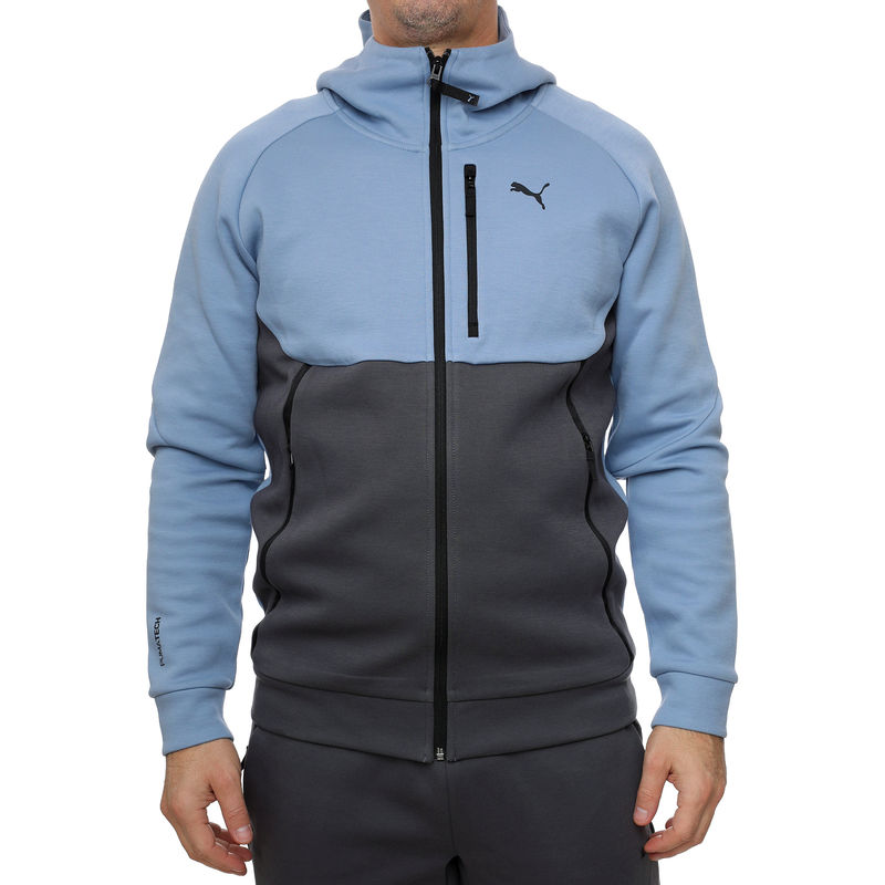 Muški duks sa zipom i kapuljačom Puma Tech full-zip hoodie dk