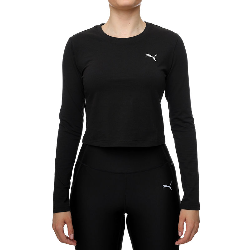 Ženski duks Puma Wardrobe ess longsleeve baby tee