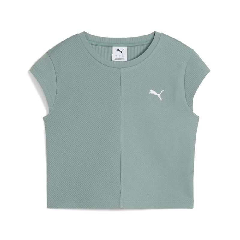 Ženska majica Puma Wardrobe ess ribbed baby tee