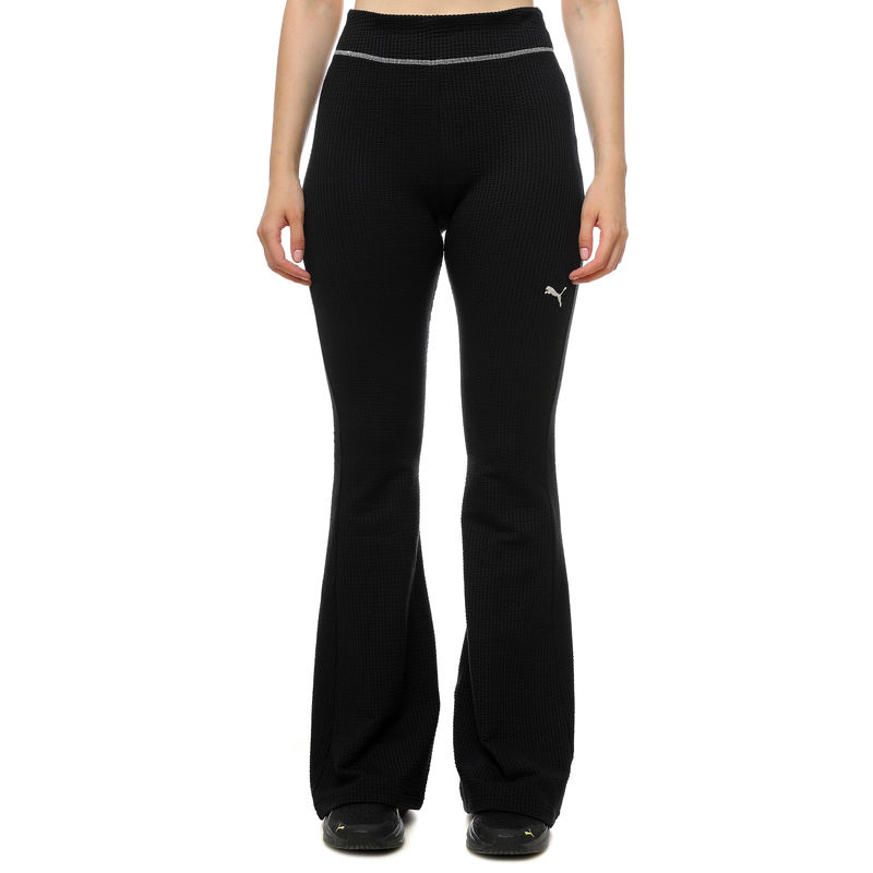 Ženska trenerka donji deo Puma Dare to textured flared leggings