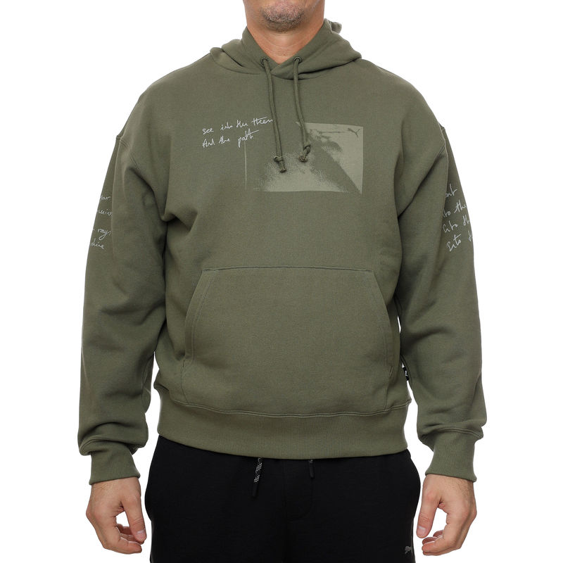 Muški duks Puma Graphic forest hoodie