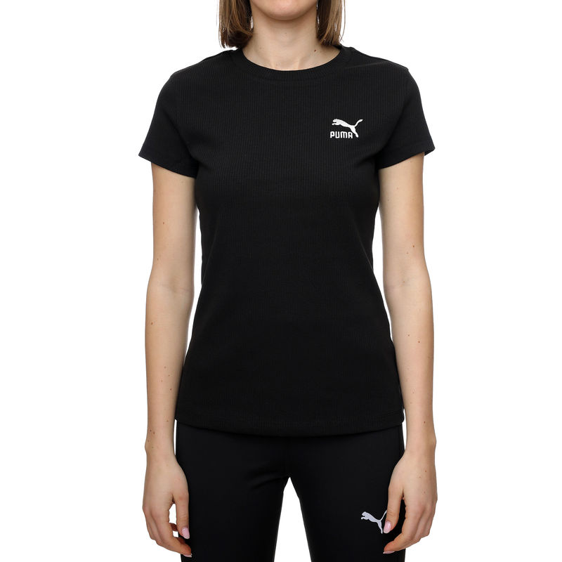 Ženska majica Puma Classics ribbed slim tee