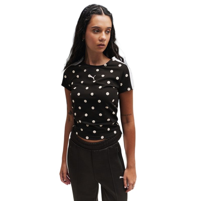 Ženska majica Puma T7 polka dot slim tee