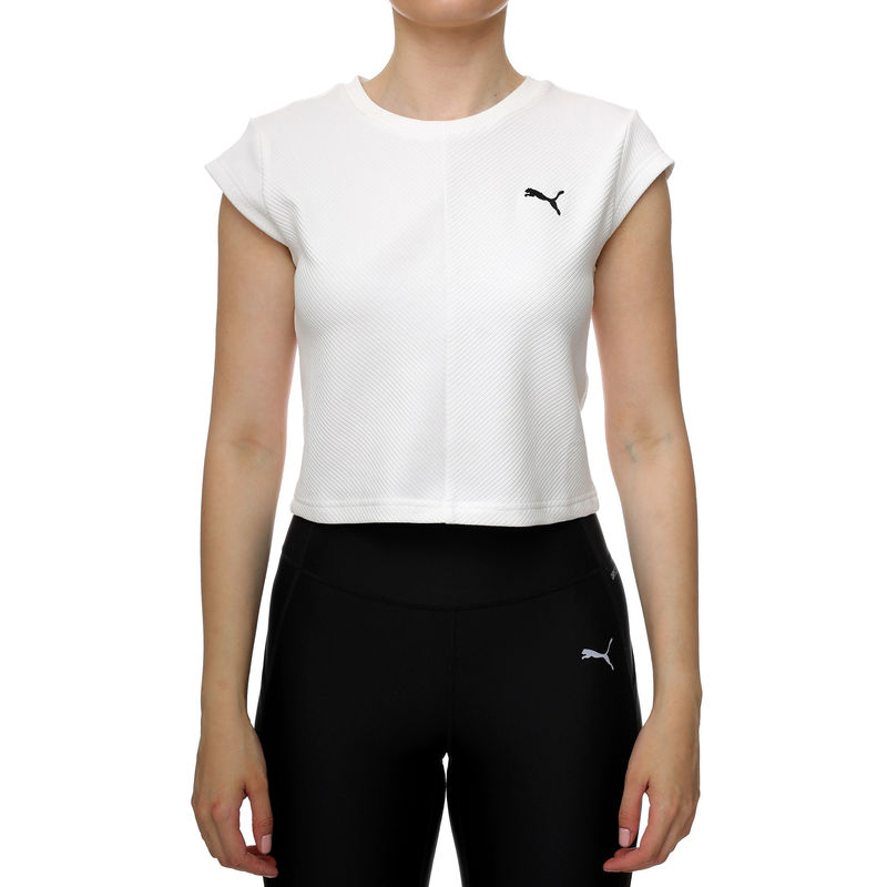 Ženska majica Puma Wardrobe ess ribbed baby tee