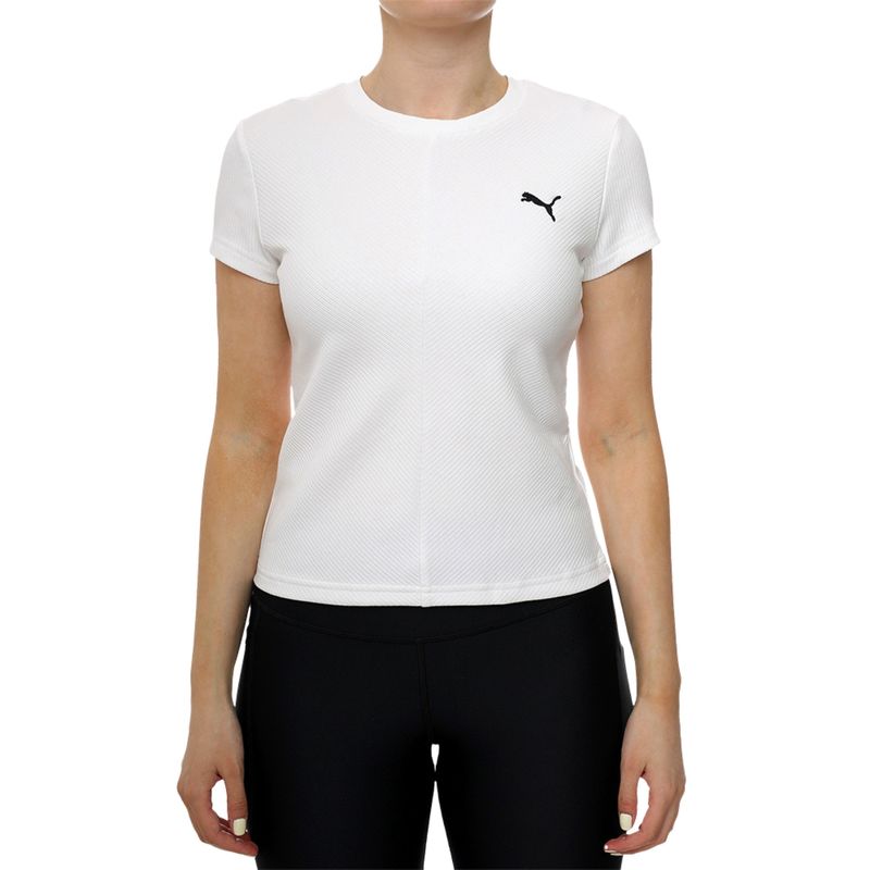 Ženska majica Puma Wardrobe ess ribbed slim tee