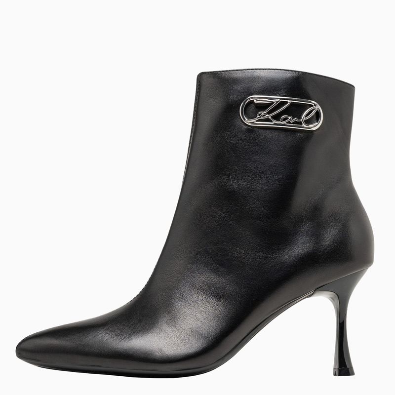 Ženske čizme sa štiklom Karl Lagerfeld Sienna Signia curve ankle boot