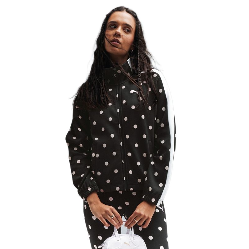 Ženski duks Puma T7 polka dot oversized track jacket