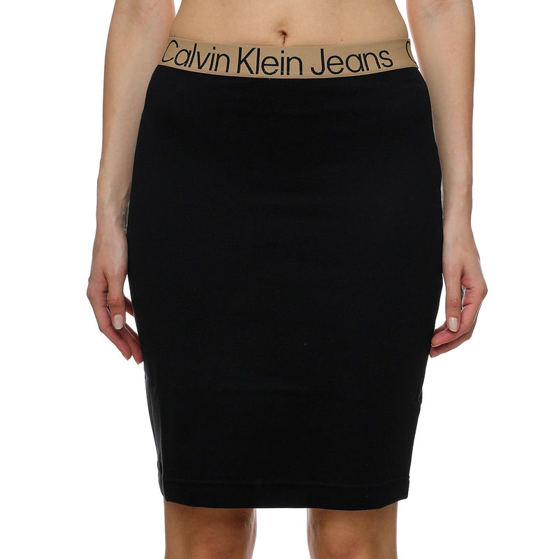 Ženska suknja Calvin Klein Logo Tape Milano Skirt