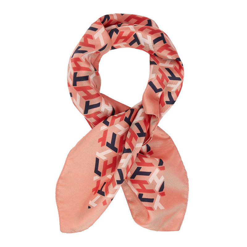 Ženska ešarpa Tommy Hilfiger FRESH MONOGRAM SILK BANDANNA