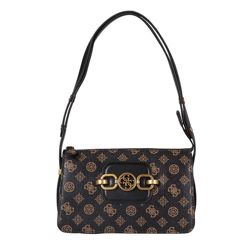 Ženska torba Guess HENSELY LOGO TOP ZIP SHLDR BAG