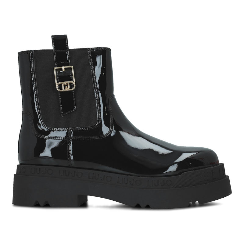 Ženske čizme Liu Jo Love 63 - ankle boot patent black