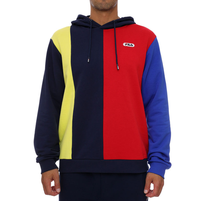 Muški duks Fila BAIRN BLOCKED HOODY