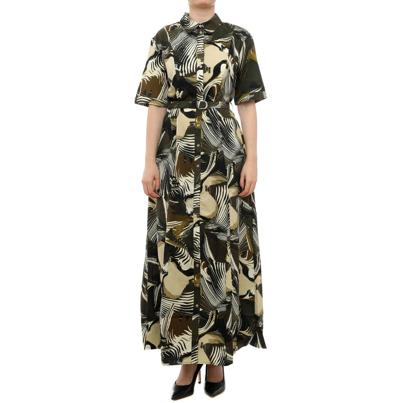 Ženska haljina Vero Moda Ruby fie ankle shirt dress