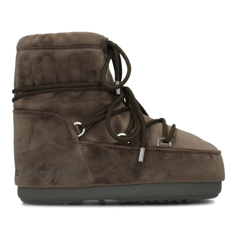 Ženske čizme Moon Boot MARS VELVET KHAKI