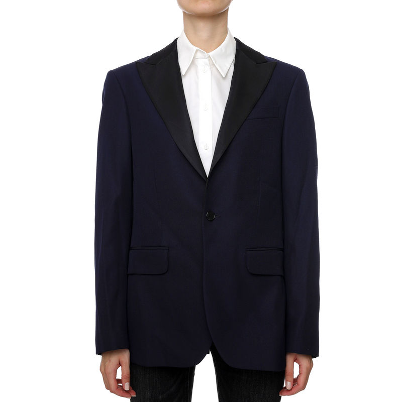 Ženski sako Karl Lagerfeld Klxcd Unisex Tuxedo Blazer