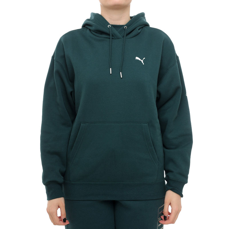 Ženski duks Puma Maximal metallic comfort hoodie fl