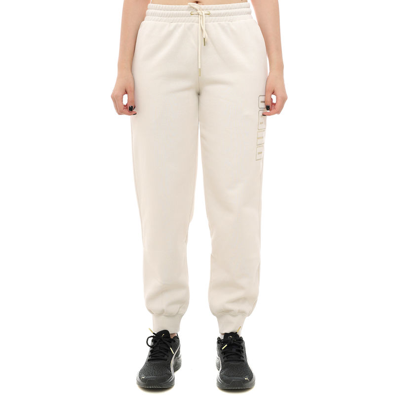 Ženska trenerka donji deo Puma Maximal metallic comfort sweatpants fl