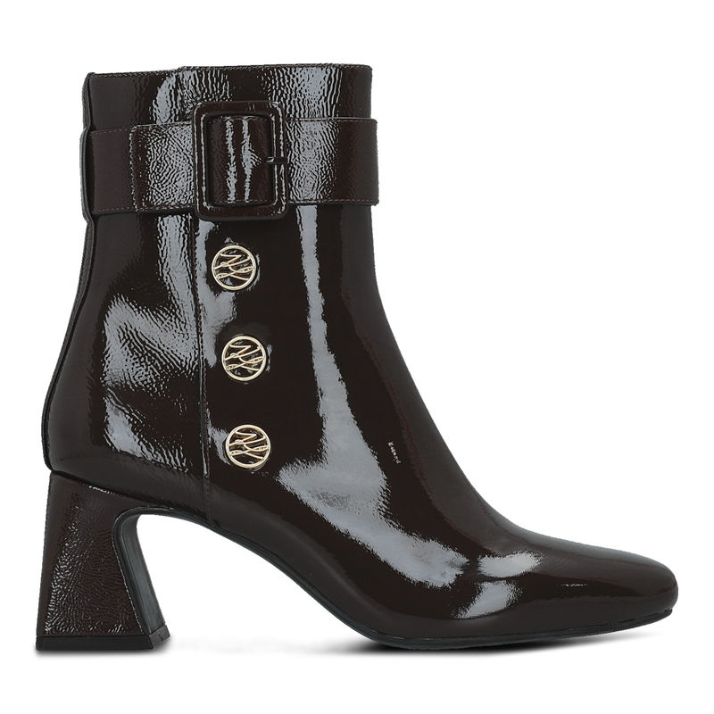 Ženske čizme sa štiklom Karl Lagerfeld Beata autograph ring midi boot