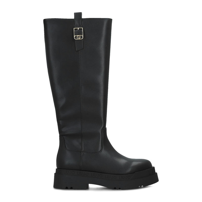 Ženske čizme Liu Jo Love 64 - boot calf black