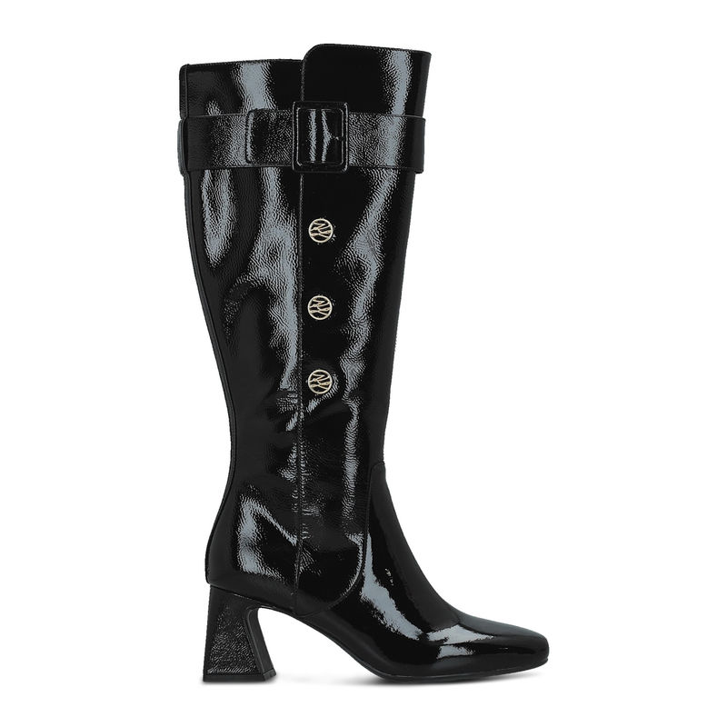 Ženske čizme sa štiklom Karl Lagerfeld Beata autograph ring high leg