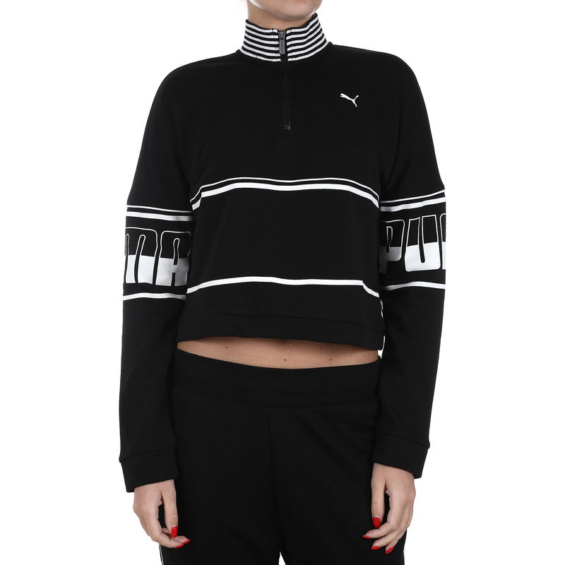 Ženski duks Puma REBEL Halfzip Turtleneck TR