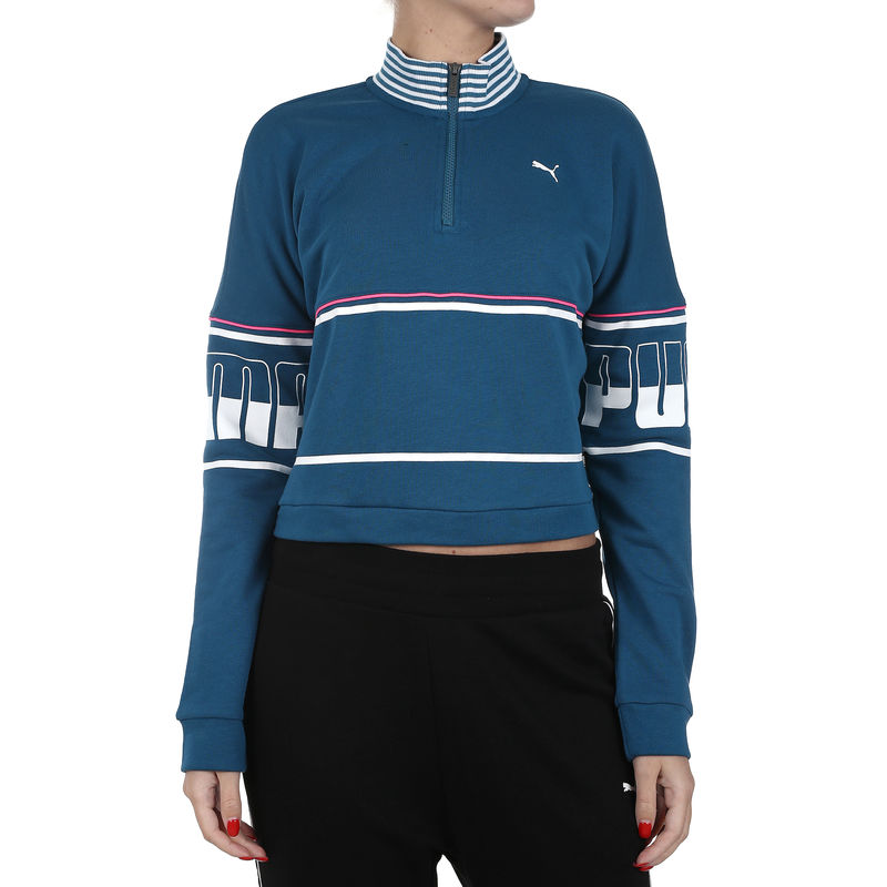 enski duks Puma REBEL Halfzip Turtleneck TR